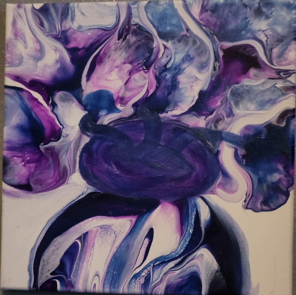 10 x 10 acrylic painting